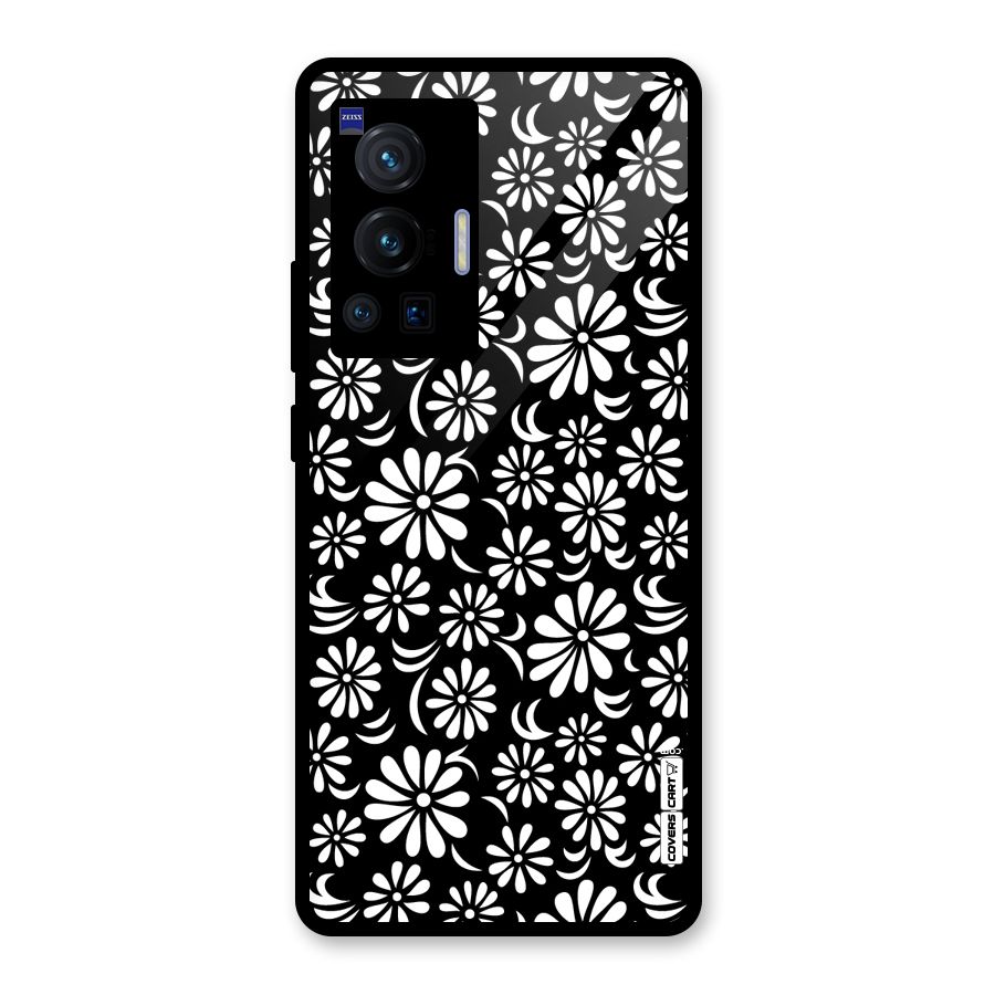 Sea Shell Abstract Art Glass Back Case for Vivo X70 Pro