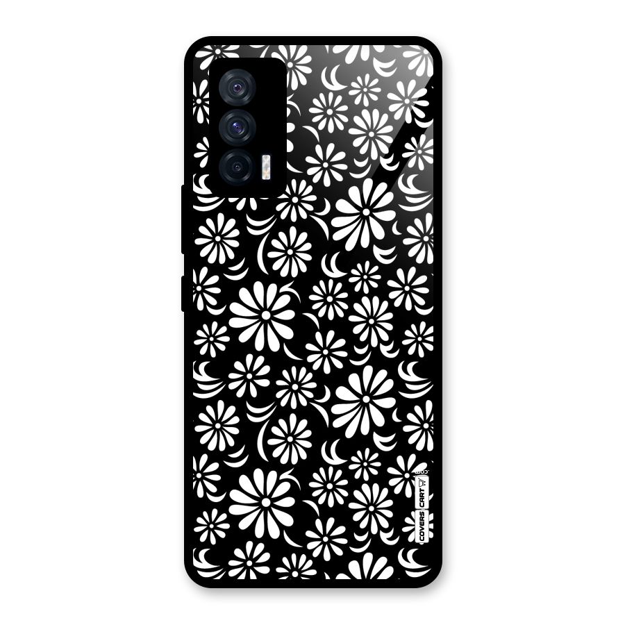Sea Shell Abstract Art Glass Back Case for Vivo iQOO 7 5G