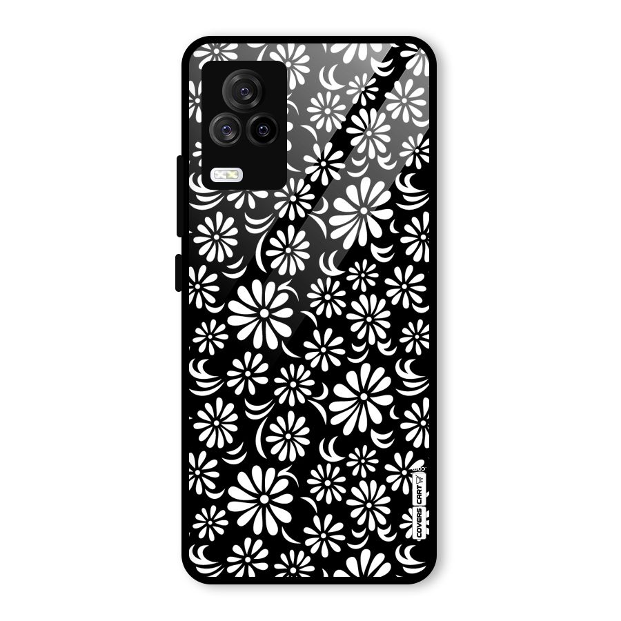 Sea Shell Abstract Art Glass Back Case for Vivo iQOO 7 Legend 5G