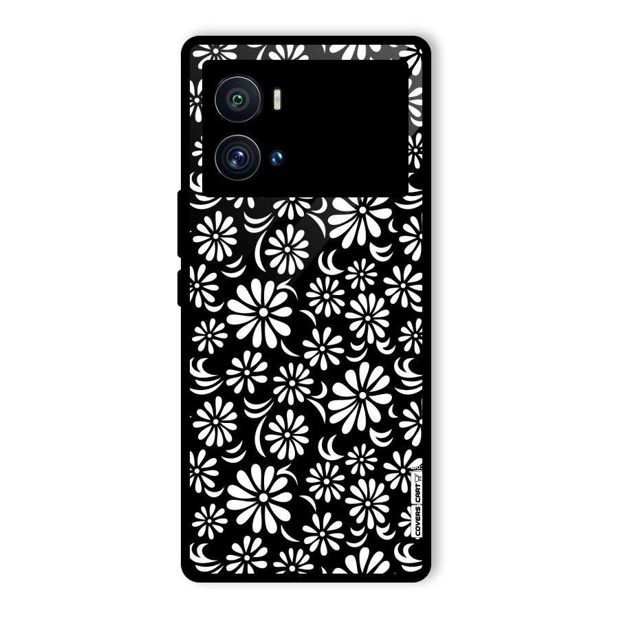 Sea Shell Abstract Art Glass Back Case for Vivo iQOO 9 Pro