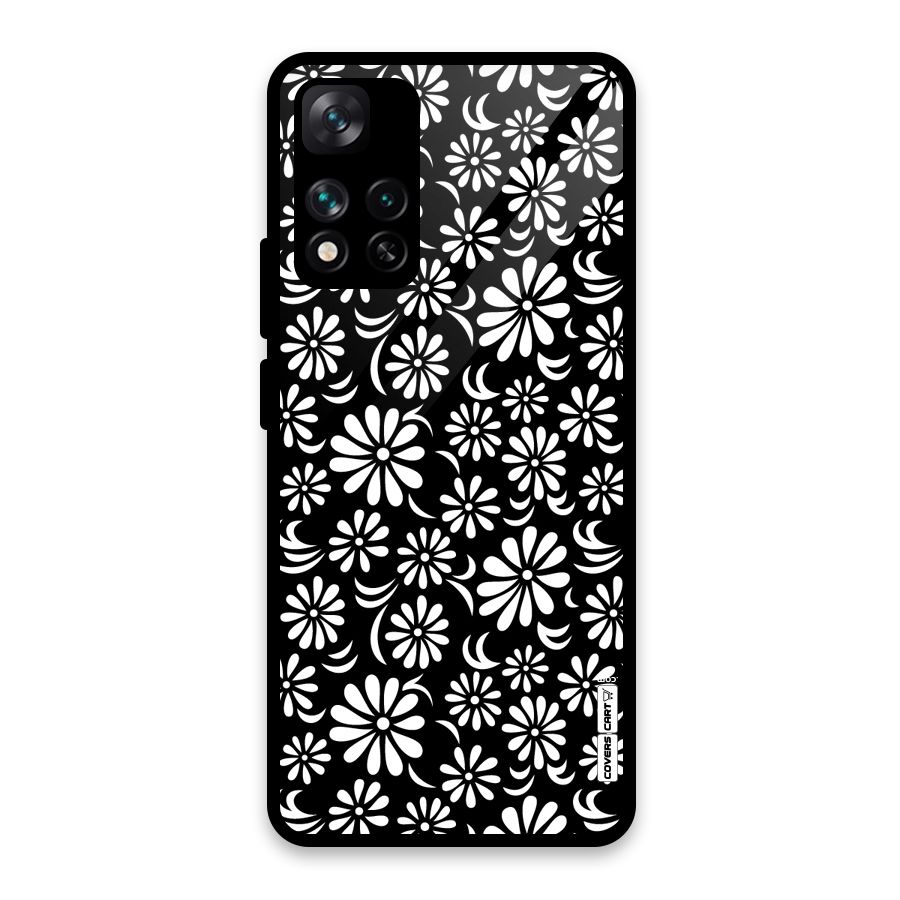 Sea Shell Abstract Art Glass Back Case for Xiaomi 11i HyperCharge 5G