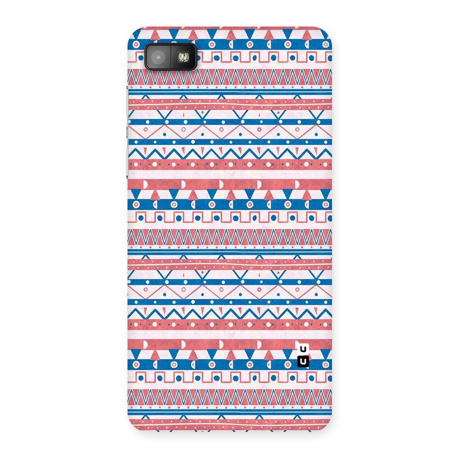 Seamless Ethnic Pattern Back Case for Blackberry Z10