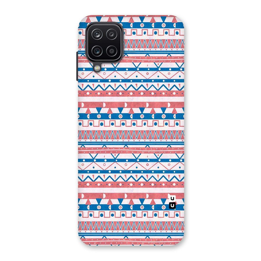 Seamless Ethnic Pattern Back Case for Galaxy A12