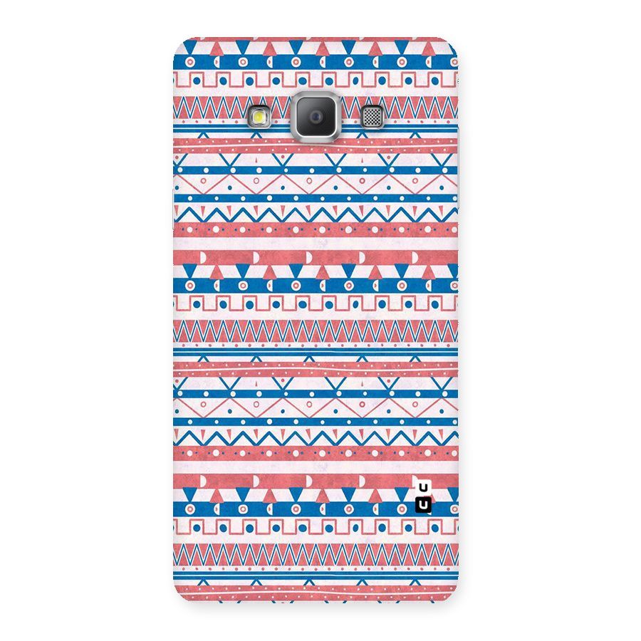 Seamless Ethnic Pattern Back Case for Galaxy A7