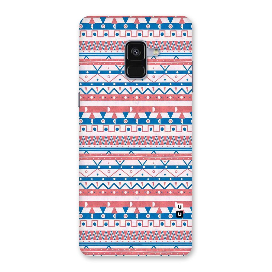Seamless Ethnic Pattern Back Case for Galaxy A8 Plus