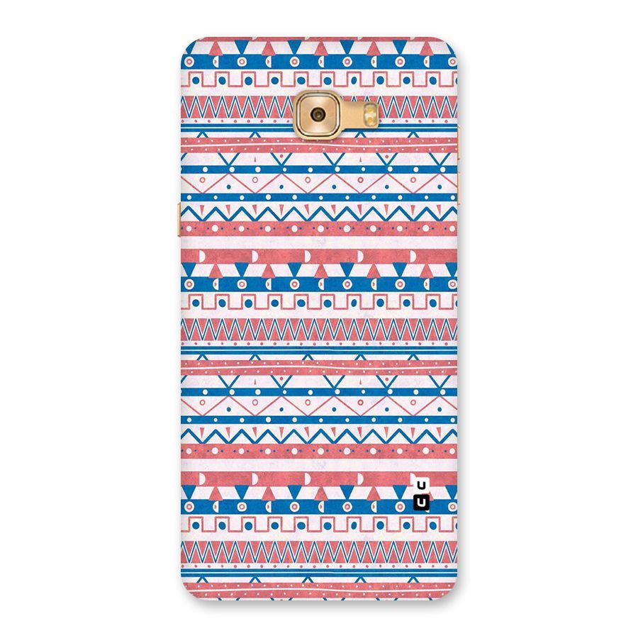 Seamless Ethnic Pattern Back Case for Galaxy C9 Pro