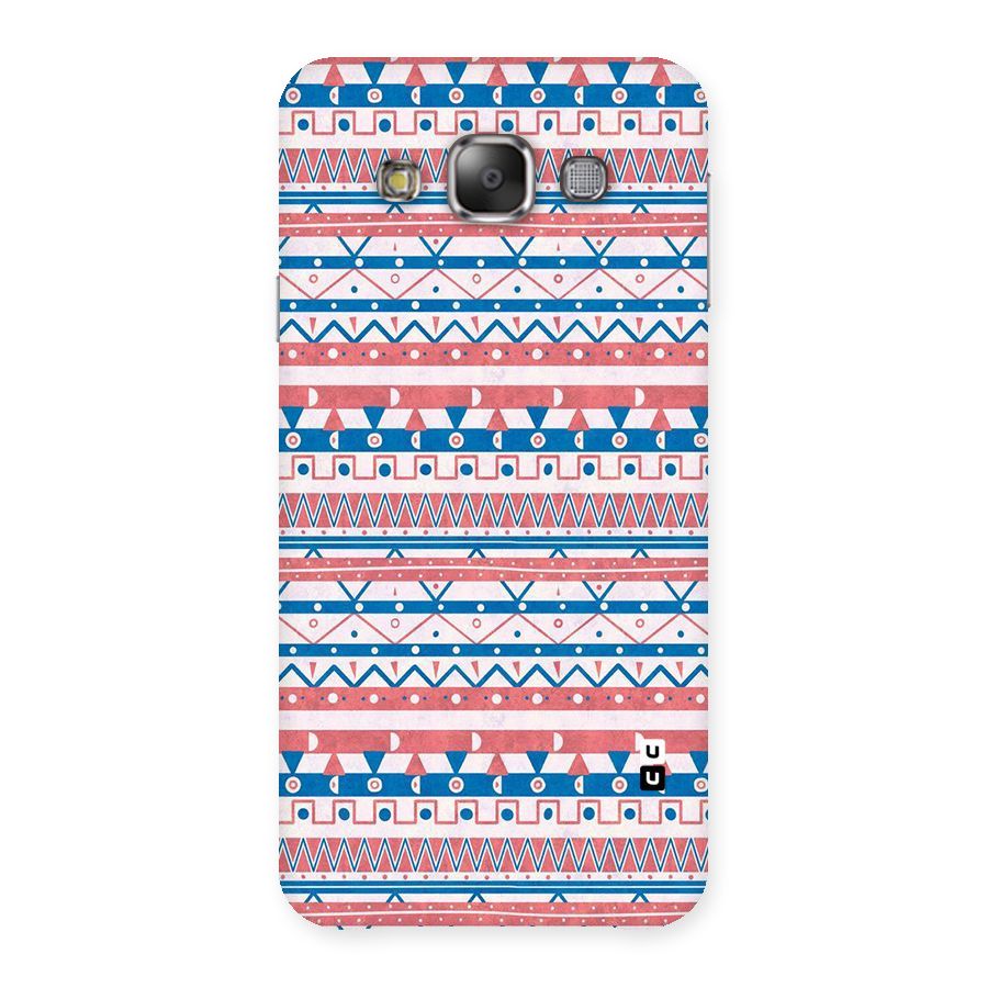 Seamless Ethnic Pattern Back Case for Galaxy E7
