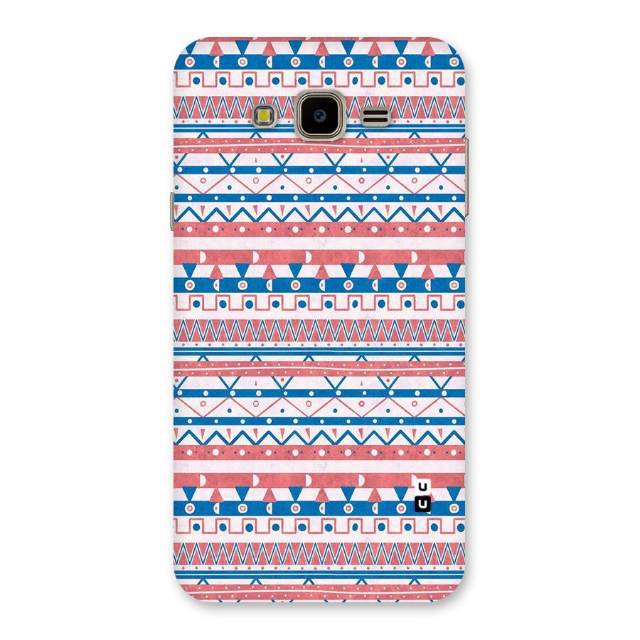 Seamless Ethnic Pattern Back Case for Galaxy J7 Nxt