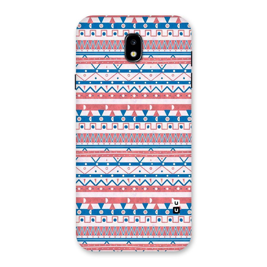 Seamless Ethnic Pattern Back Case for Galaxy J7 Pro