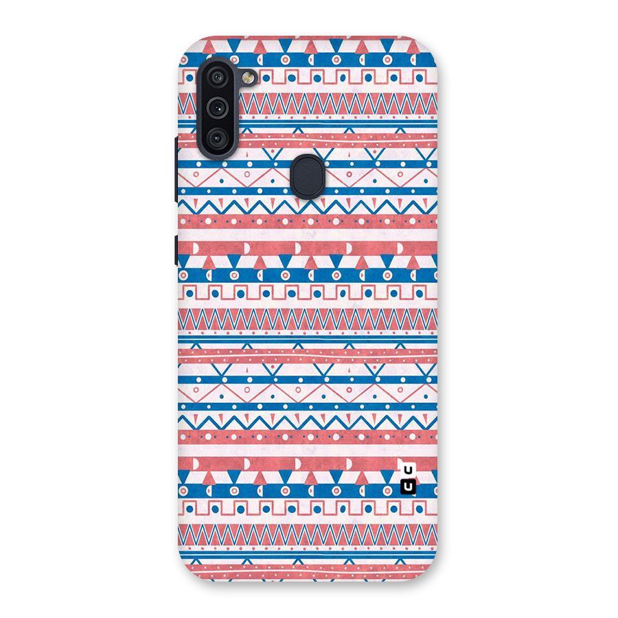 Seamless Ethnic Pattern Back Case for Galaxy M11