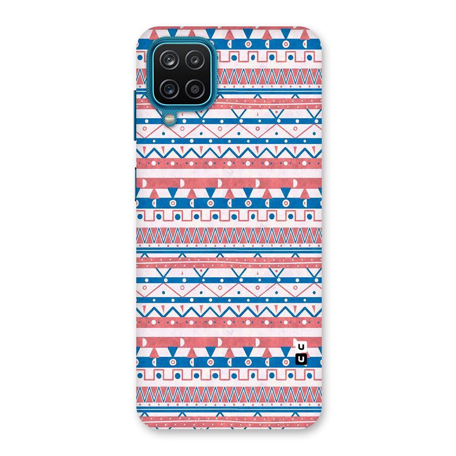 Seamless Ethnic Pattern Back Case for Galaxy M12