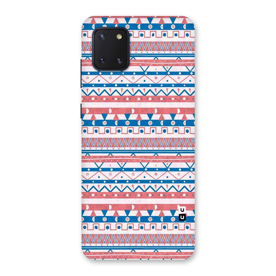 Seamless Ethnic Pattern Back Case for Galaxy Note 10 Lite