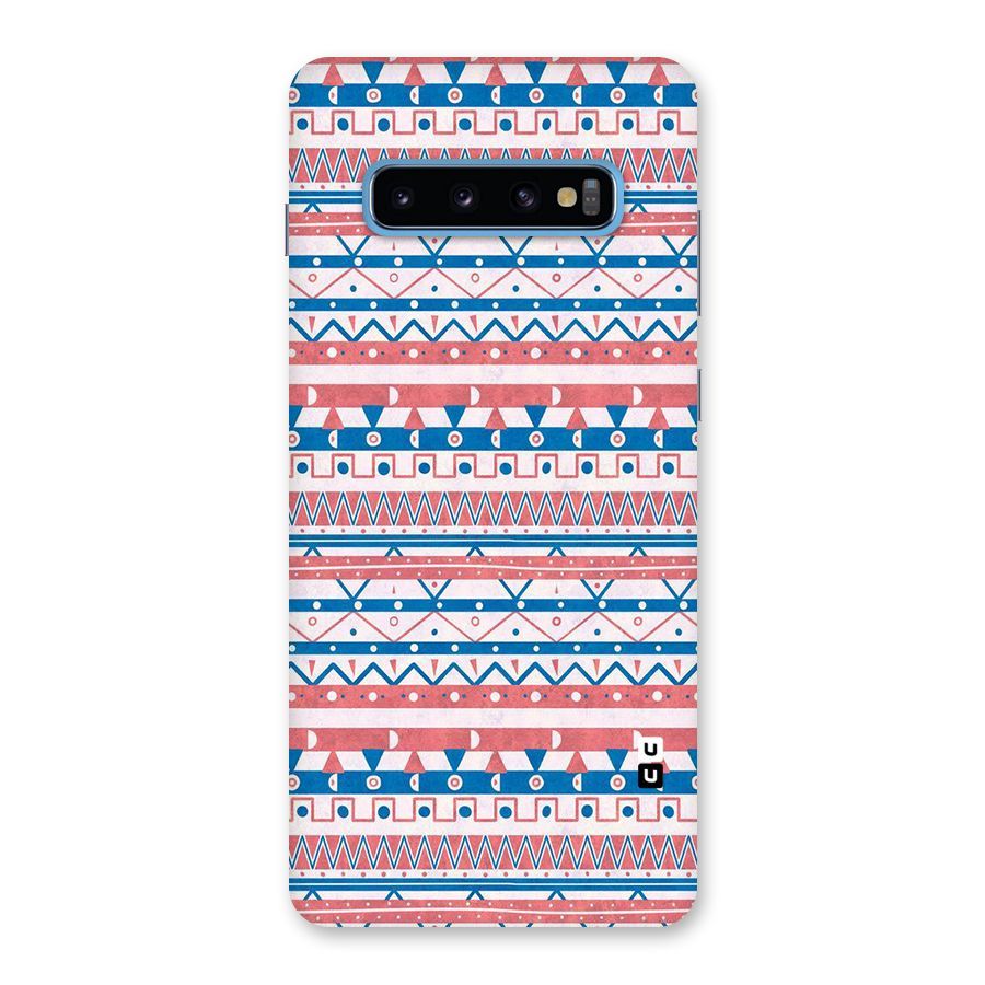 Seamless Ethnic Pattern Back Case for Galaxy S10 Plus