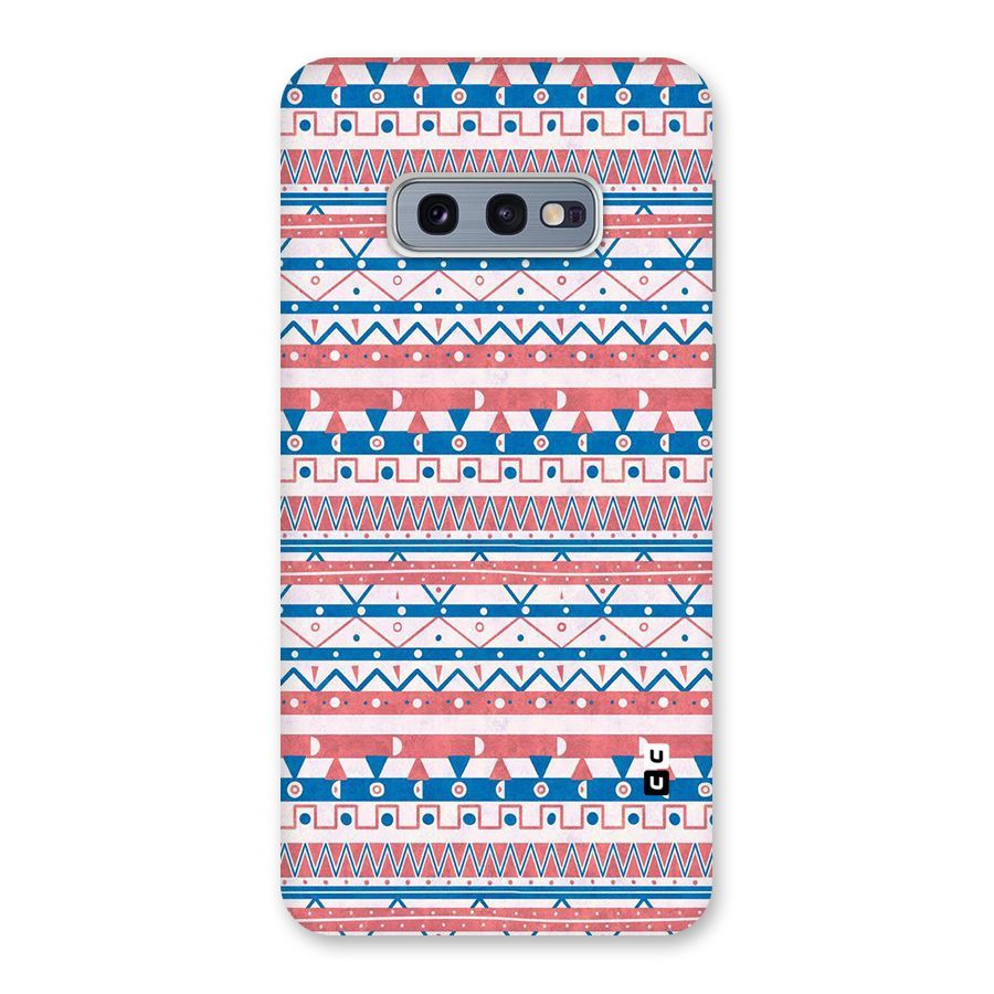 Seamless Ethnic Pattern Back Case for Galaxy S10e