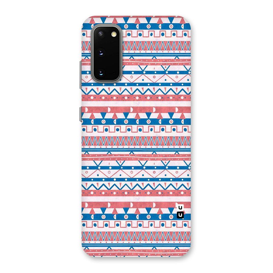Seamless Ethnic Pattern Back Case for Galaxy S20