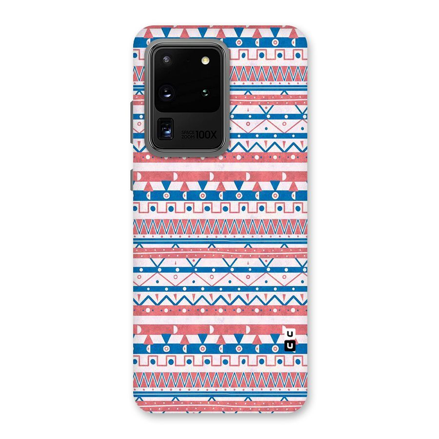Seamless Ethnic Pattern Back Case for Galaxy S20 Ultra