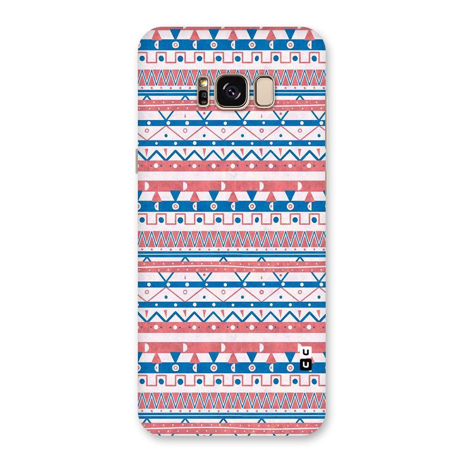 Seamless Ethnic Pattern Back Case for Galaxy S8 Plus