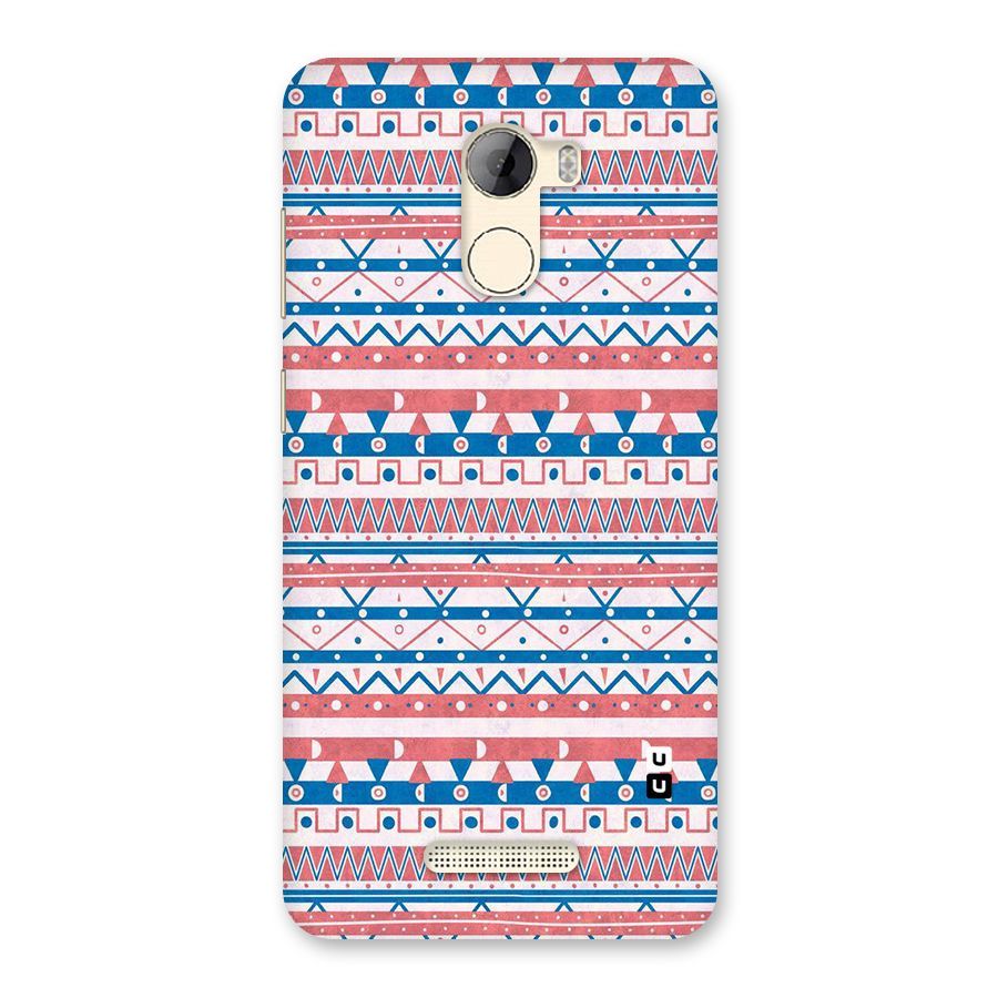 Seamless Ethnic Pattern Back Case for Gionee A1 LIte