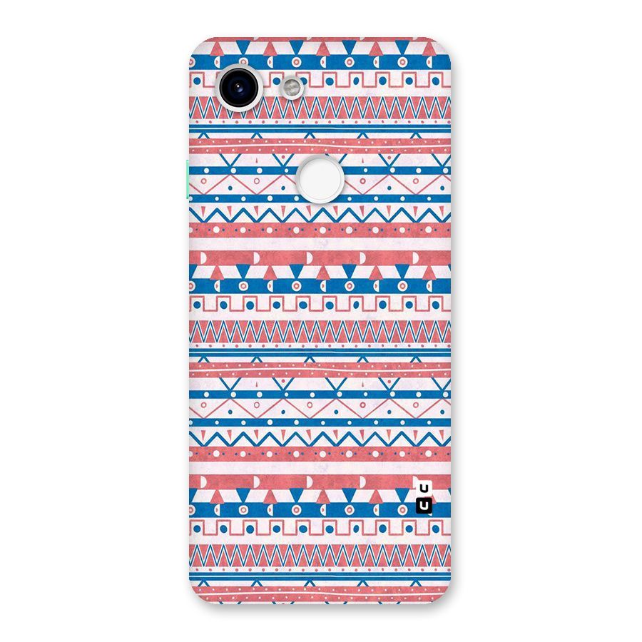 Seamless Ethnic Pattern Back Case for Google Pixel 3