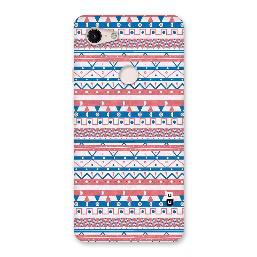 Seamless Ethnic Pattern Back Case for Google Pixel 3 XL