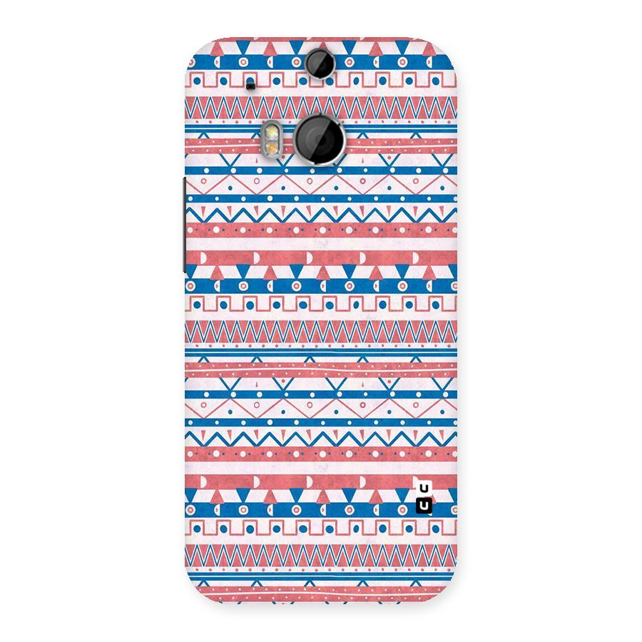 Seamless Ethnic Pattern Back Case for HTC One M8