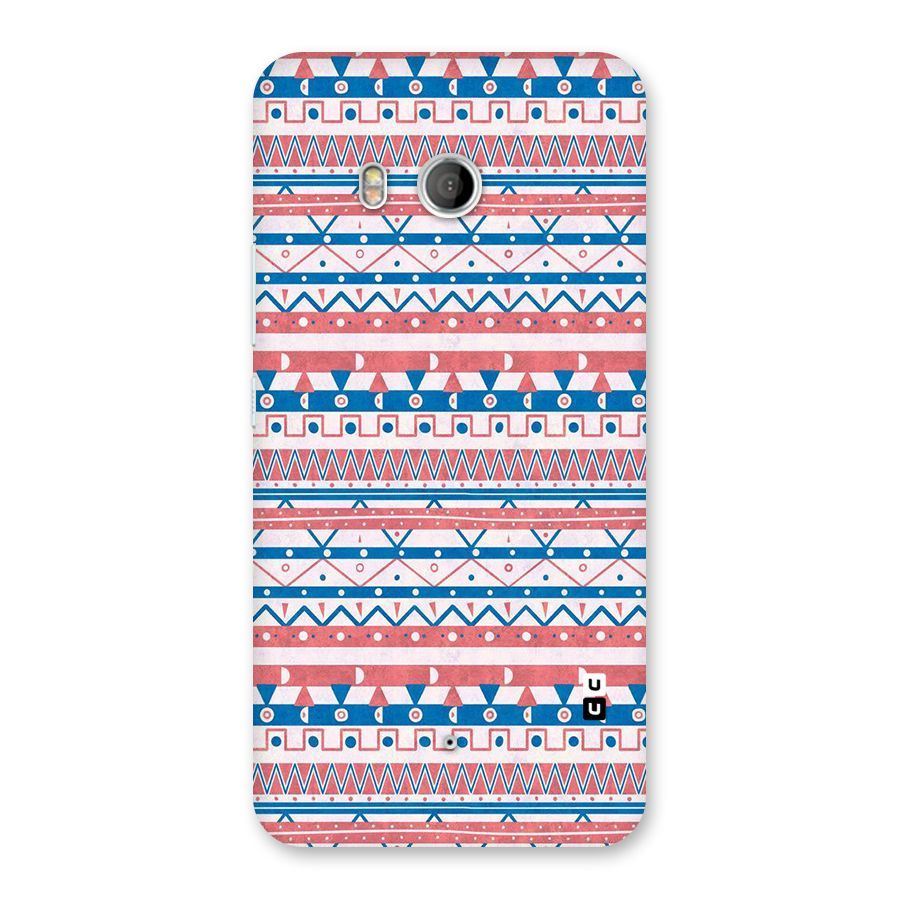 Seamless Ethnic Pattern Back Case for HTC U11