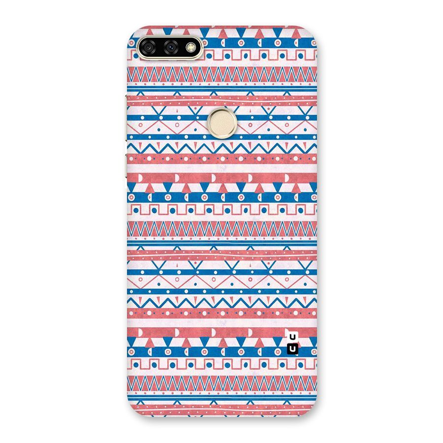 Seamless Ethnic Pattern Back Case for Honor 7A