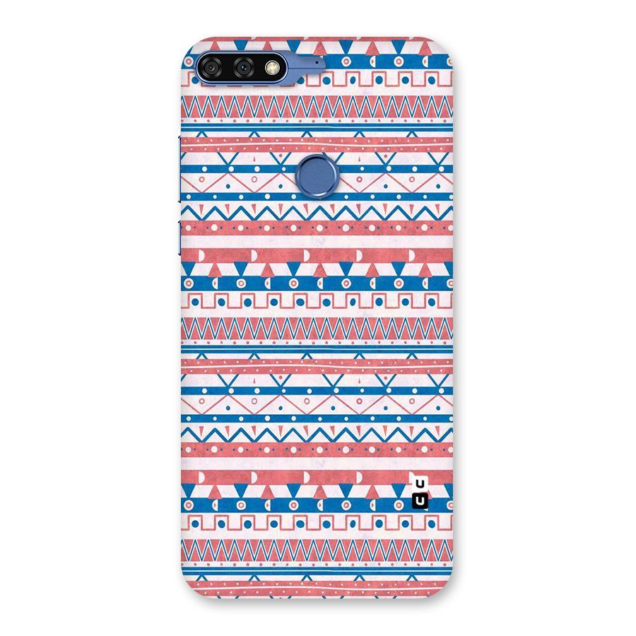 Seamless Ethnic Pattern Back Case for Honor 7C