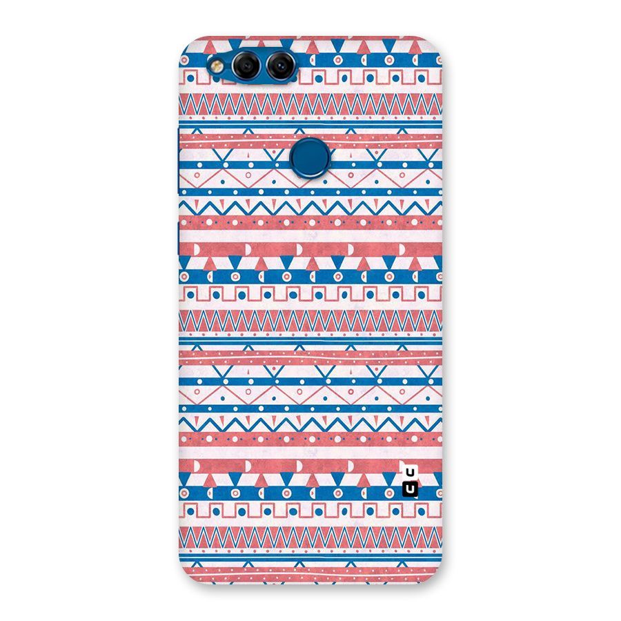 Seamless Ethnic Pattern Back Case for Honor 7X