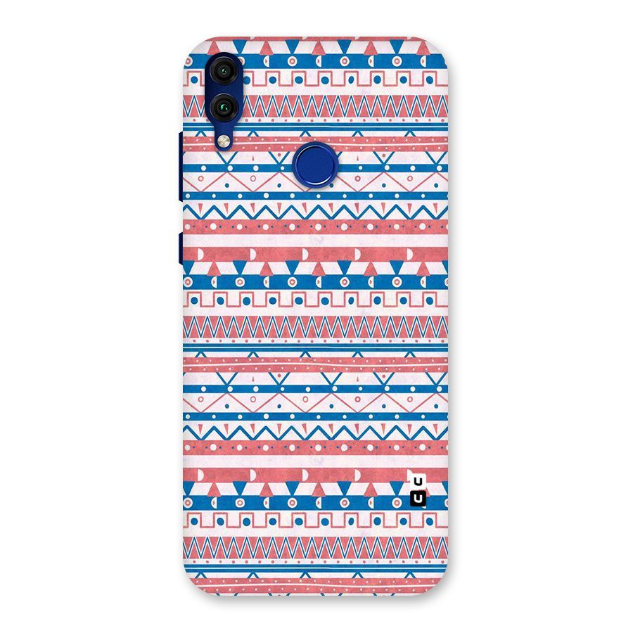 Seamless Ethnic Pattern Back Case for Honor 8C