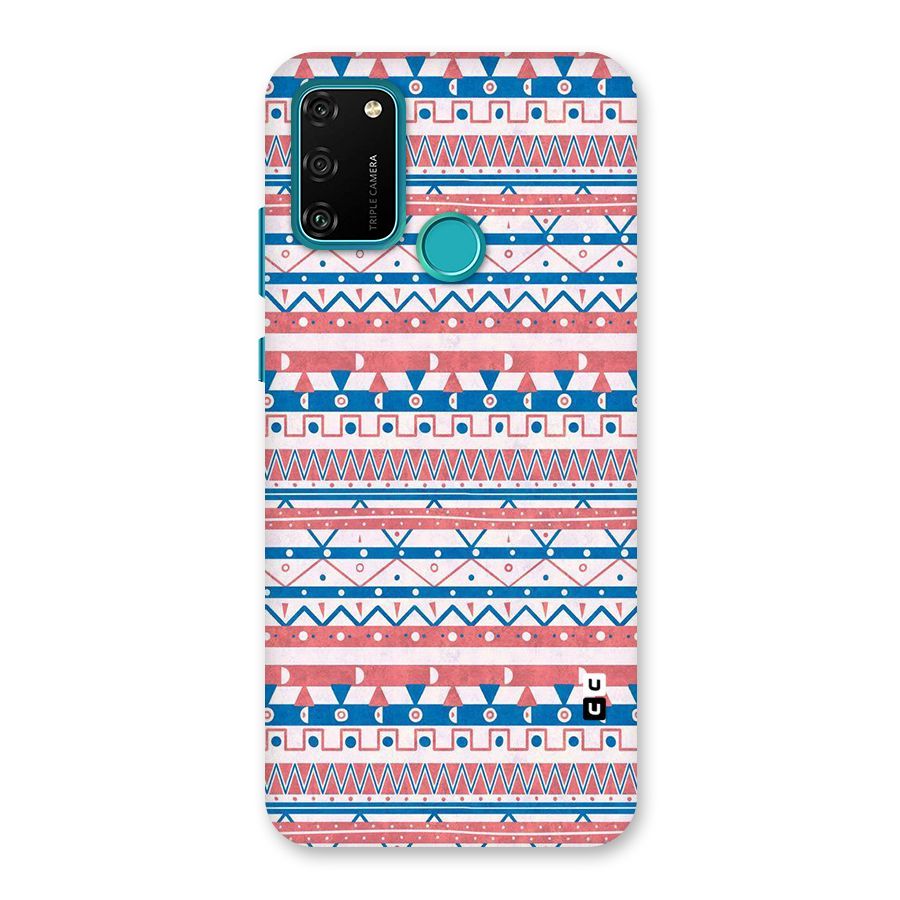 Seamless Ethnic Pattern Back Case for Honor 9A