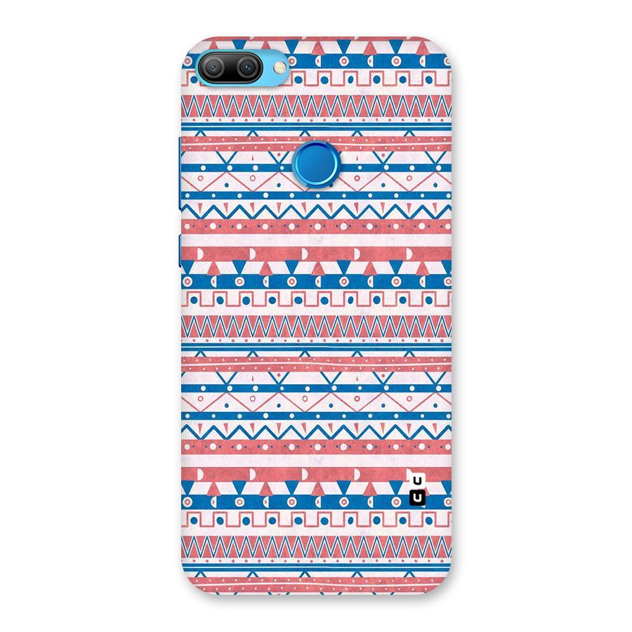 Seamless Ethnic Pattern Back Case for Honor 9N