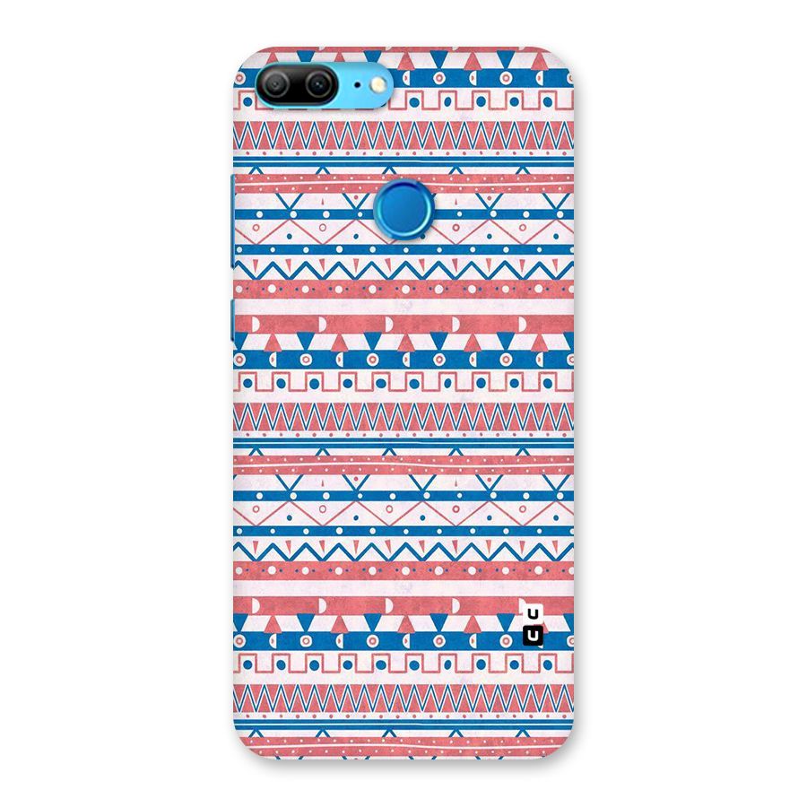 Seamless Ethnic Pattern Back Case for Honor 9 Lite
