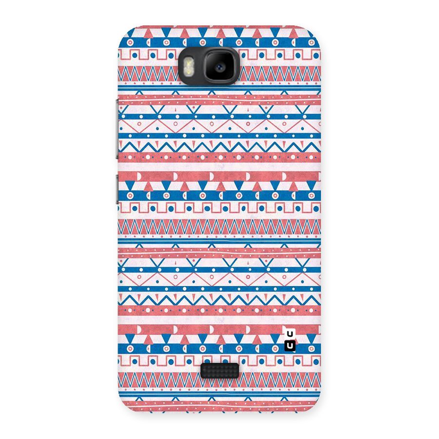 Seamless Ethnic Pattern Back Case for Honor Bee