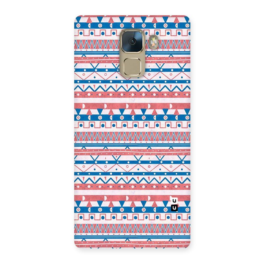 Seamless Ethnic Pattern Back Case for Huawei Honor 7