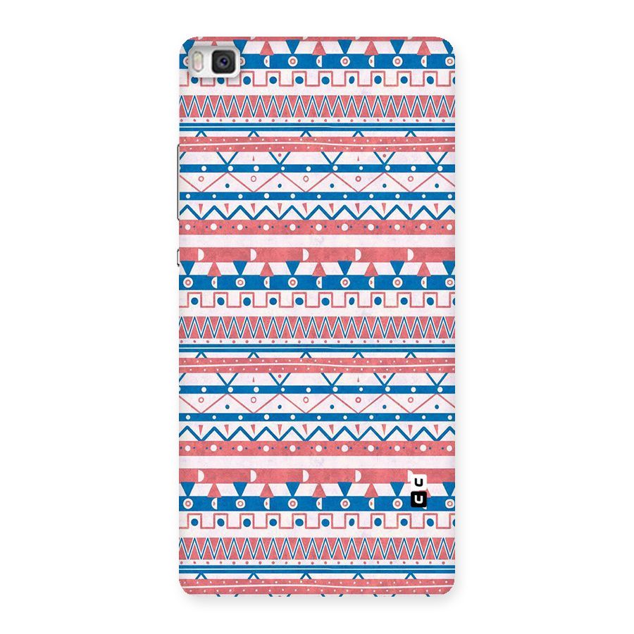 Seamless Ethnic Pattern Back Case for Huawei P8