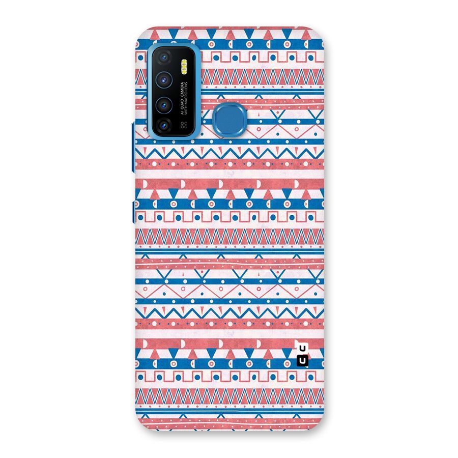 Seamless Ethnic Pattern Back Case for Infinix Hot 9