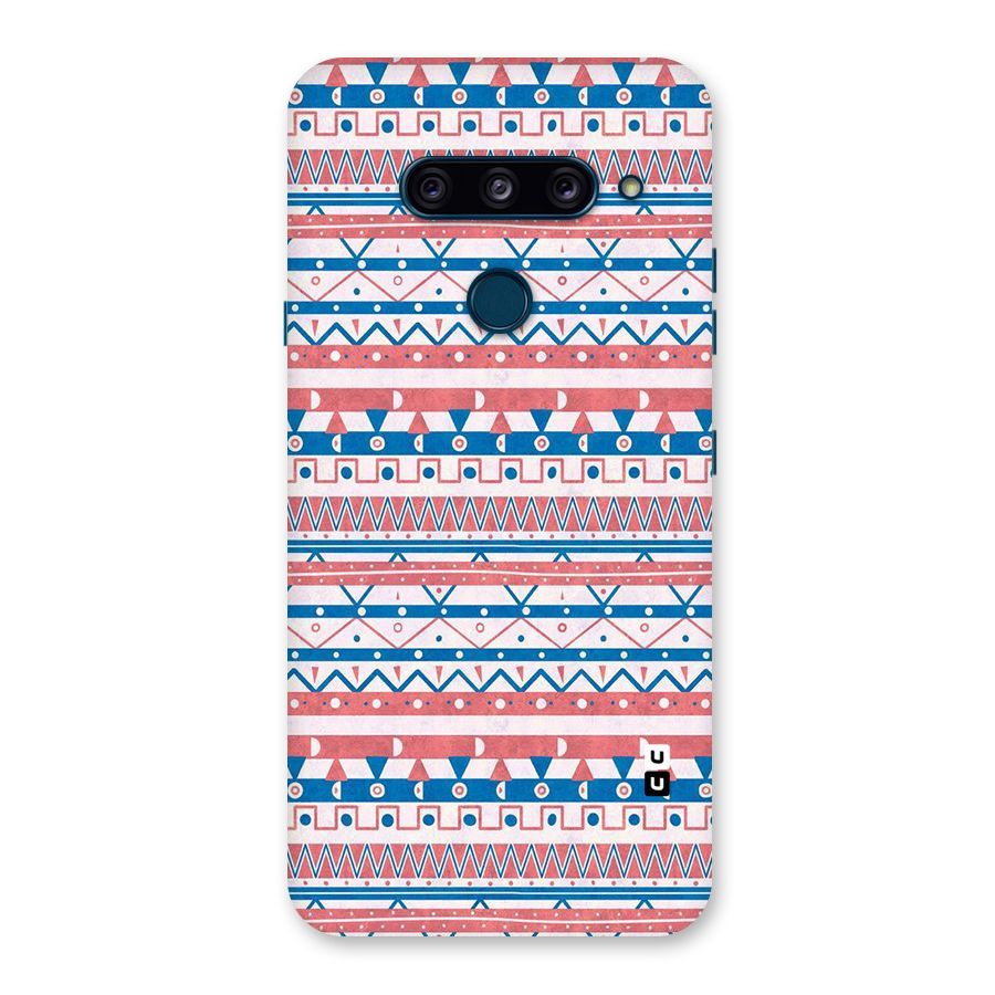 Seamless Ethnic Pattern Back Case for LG  V40 ThinQ