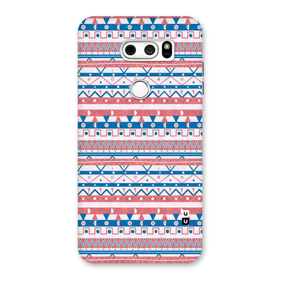Seamless Ethnic Pattern Back Case for LG V30