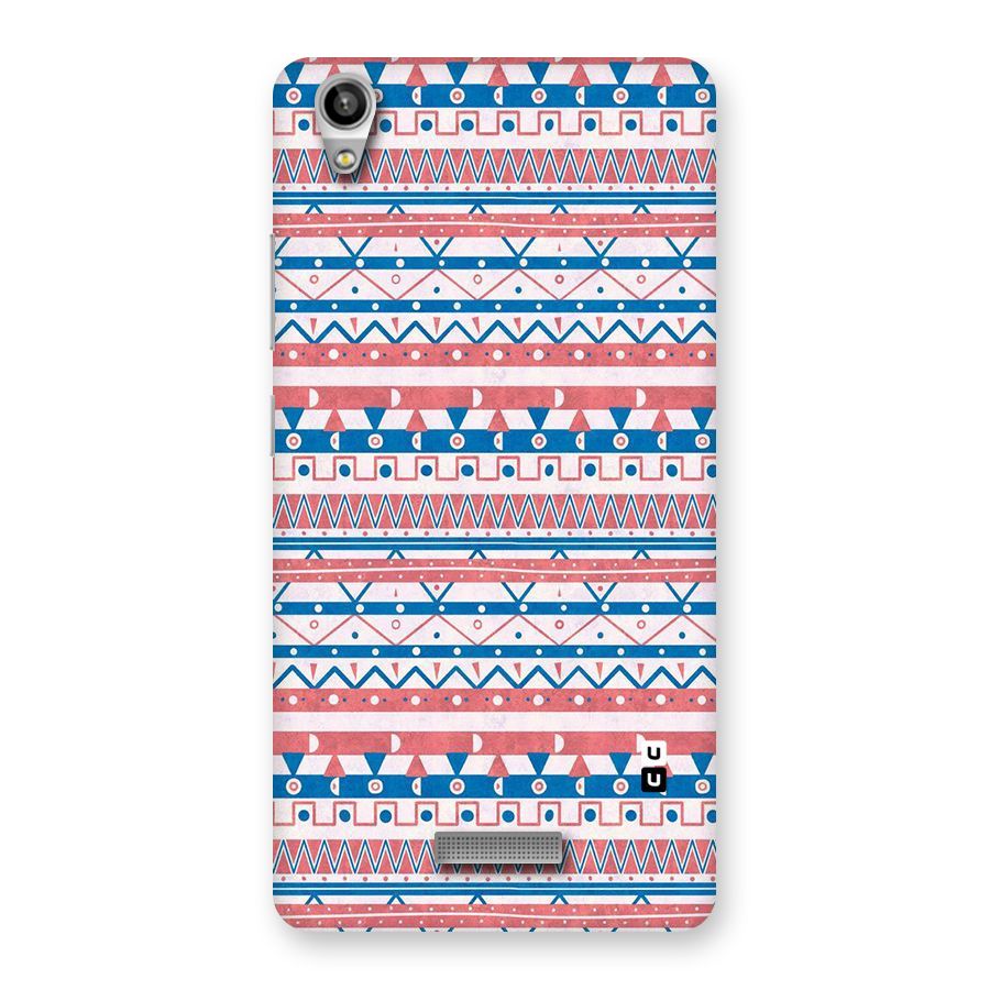 Seamless Ethnic Pattern Back Case for Lava-Pixel-V1