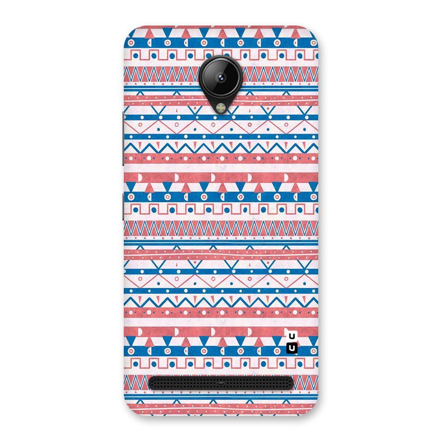 Seamless Ethnic Pattern Back Case for Lenovo C2