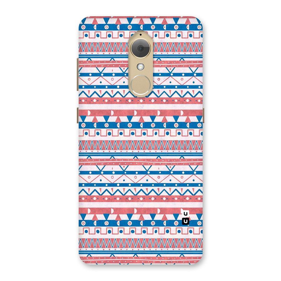 Seamless Ethnic Pattern Back Case for Lenovo K8
