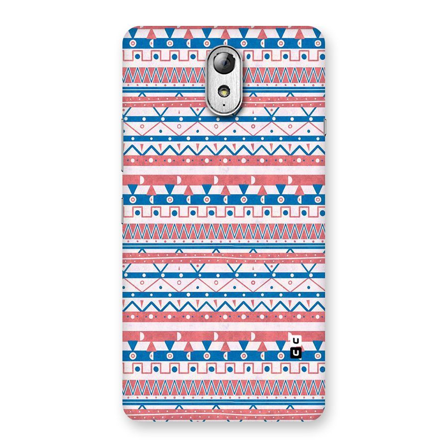 Seamless Ethnic Pattern Back Case for Lenovo Vibe P1M