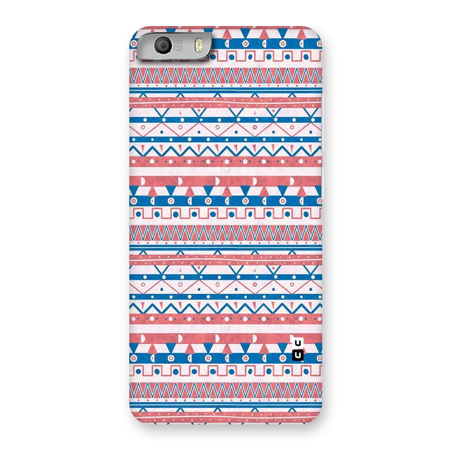 Seamless Ethnic Pattern Back Case for Micromax Canvas Knight 2