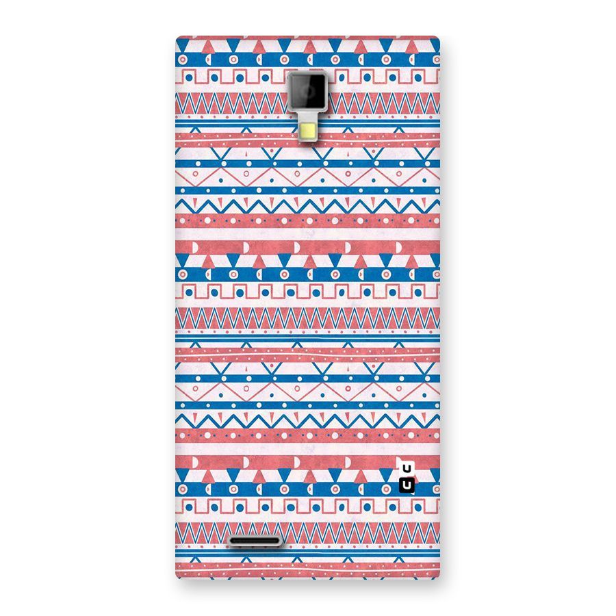 Seamless Ethnic Pattern Back Case for Micromax Canvas Xpress A99