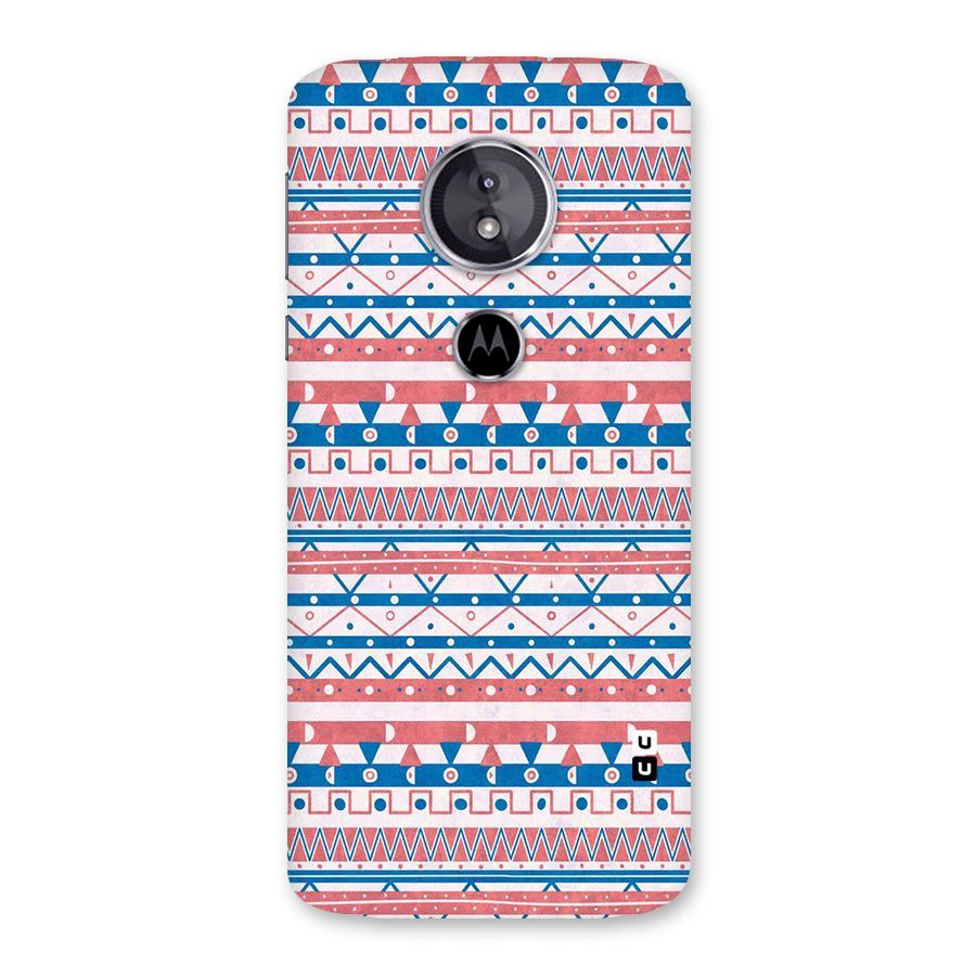 Seamless Ethnic Pattern Back Case for Moto E5