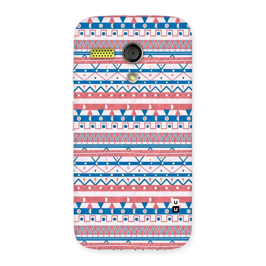 Seamless Ethnic Pattern Back Case for Moto G
