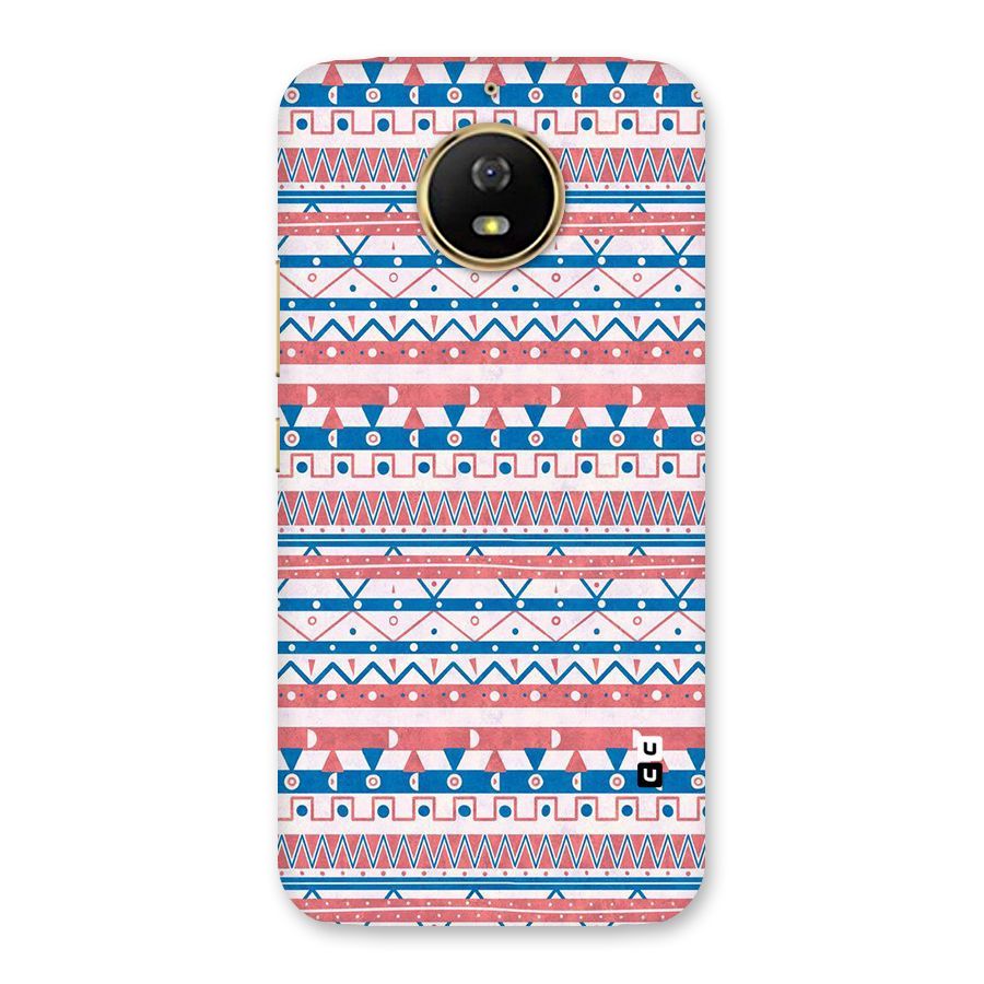 Seamless Ethnic Pattern Back Case for Moto G5s