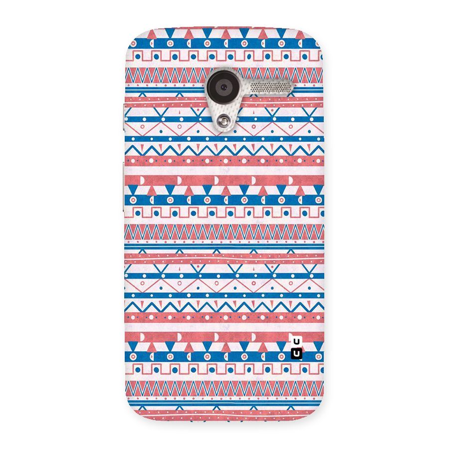 Seamless Ethnic Pattern Back Case for Moto X
