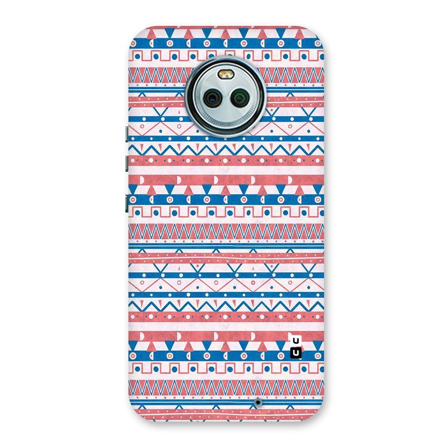 Seamless Ethnic Pattern Back Case for Moto X4